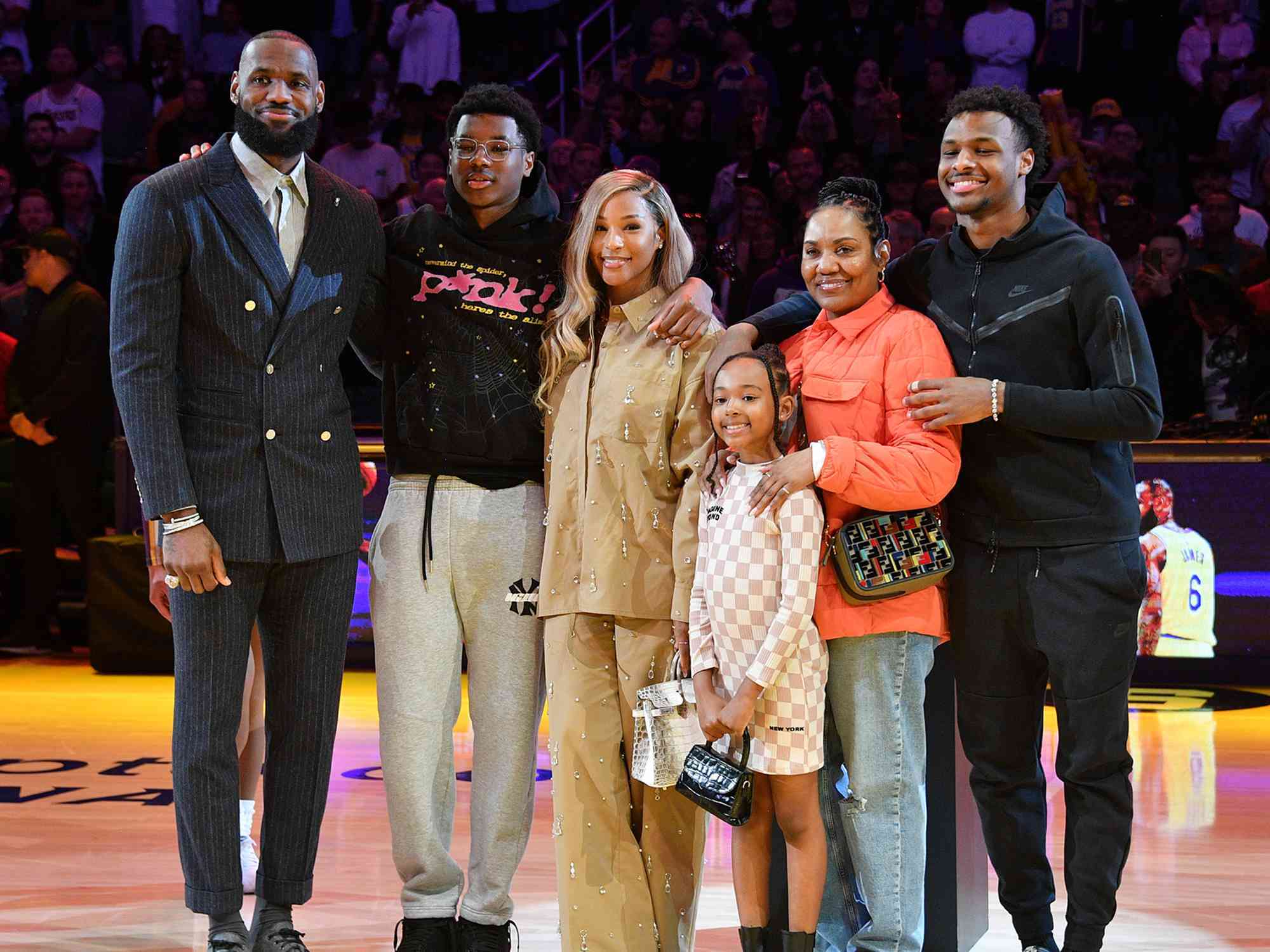 Lebron James mother Gloria Marie James