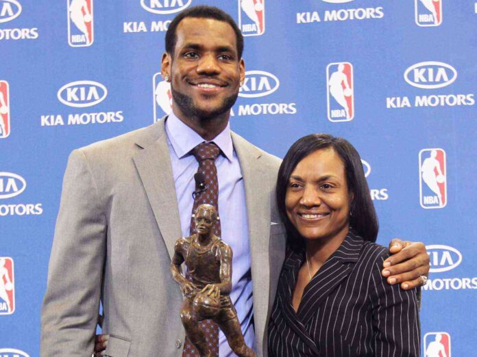 Lebron James mother Gloria Marie James